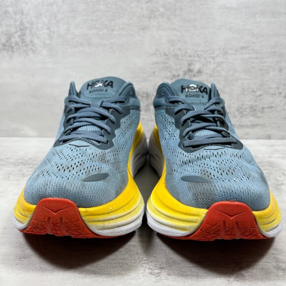 Hoka One One Bondi 8 Running Shoes - Men\'s Size 8 - Blue main image 6